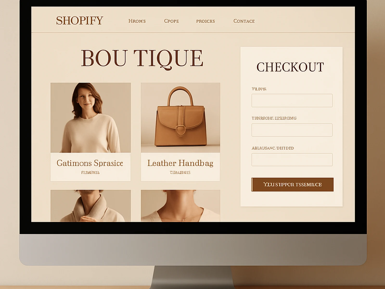 Shopify Store Design